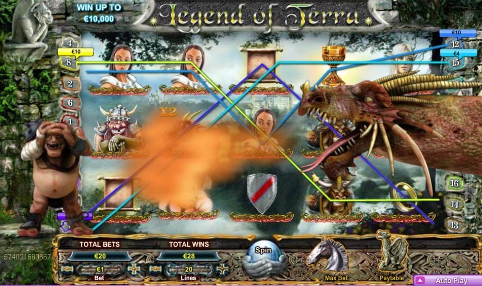 Legend of Terra Geldspielautomat