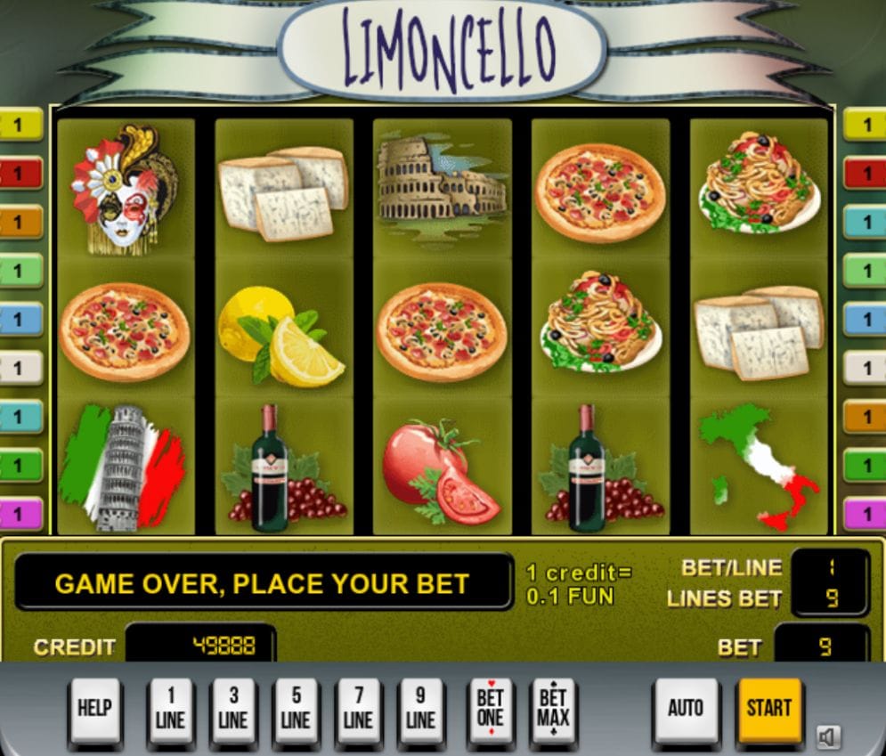Limoncello Limoncello Casino Spiel