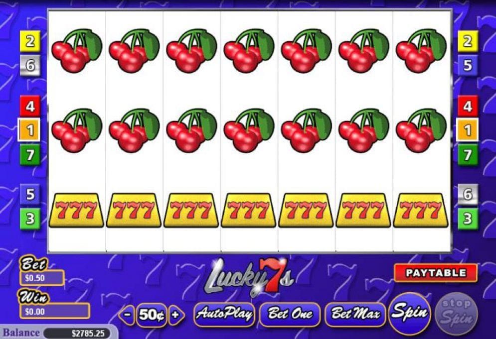 Lucky 7s online Video Slot
