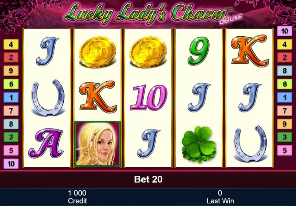 Lucky Lady’s Charm Deluxe Geldspielautomat