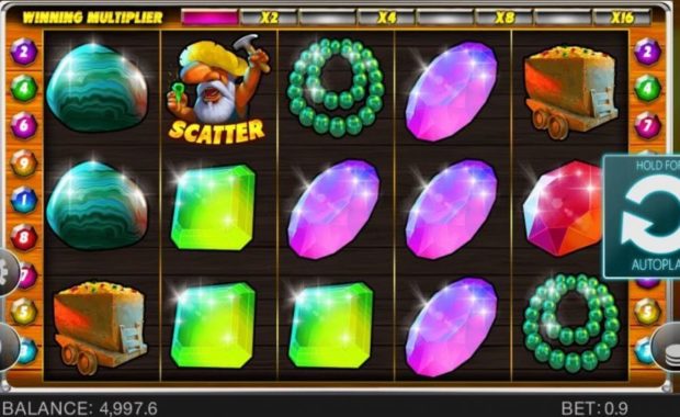 Lucky Miners Slotmaschine online spielen