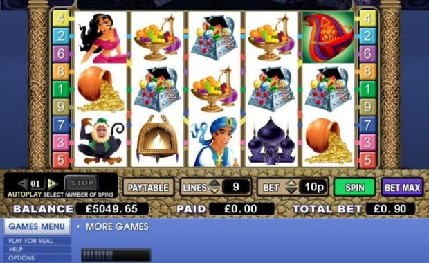 Magic Carpet Spielautomat online spielen