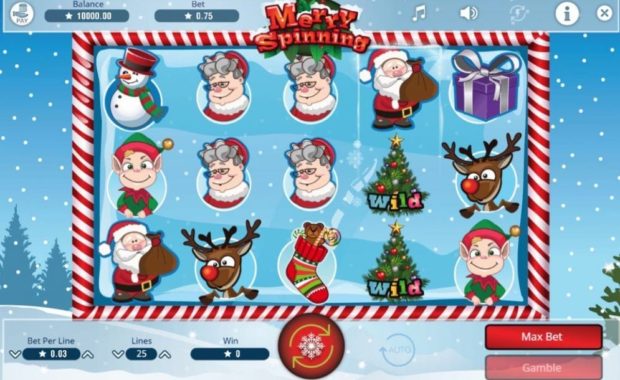 Merry Spinning Video Slot kostenlos