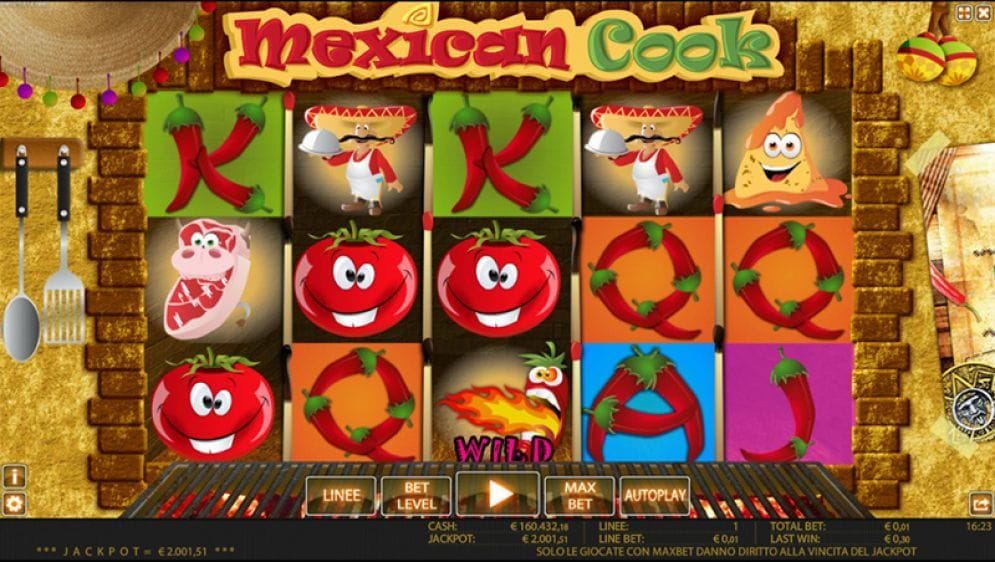 Mexican Cook Mexican Cook Video Slot