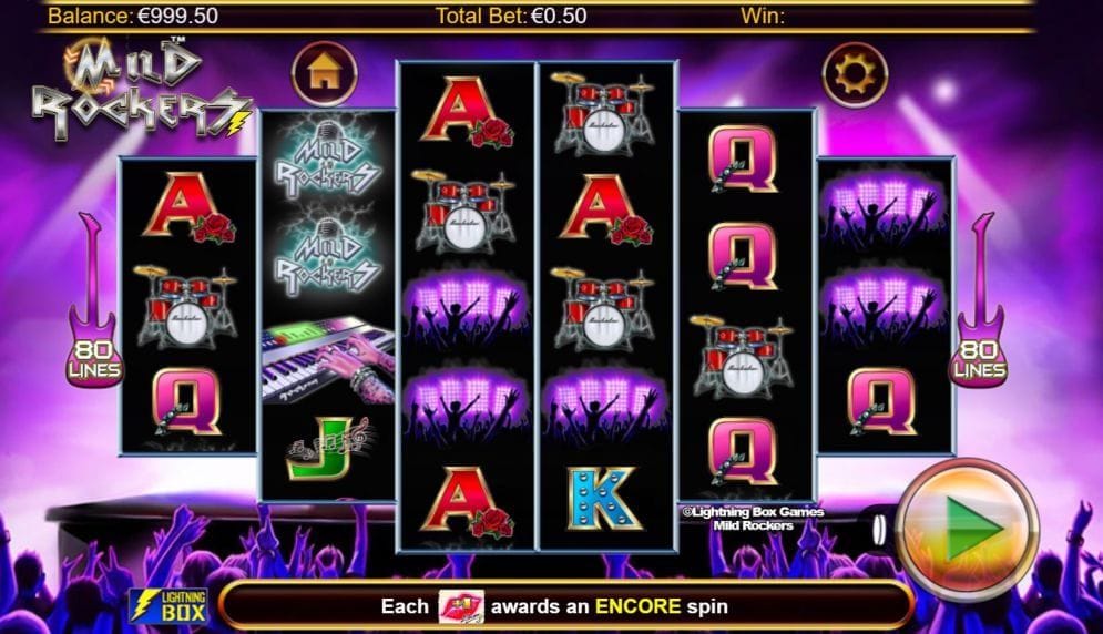 Mild Rockers Video Slot