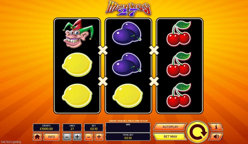 Monkey 27 online Spielautomat