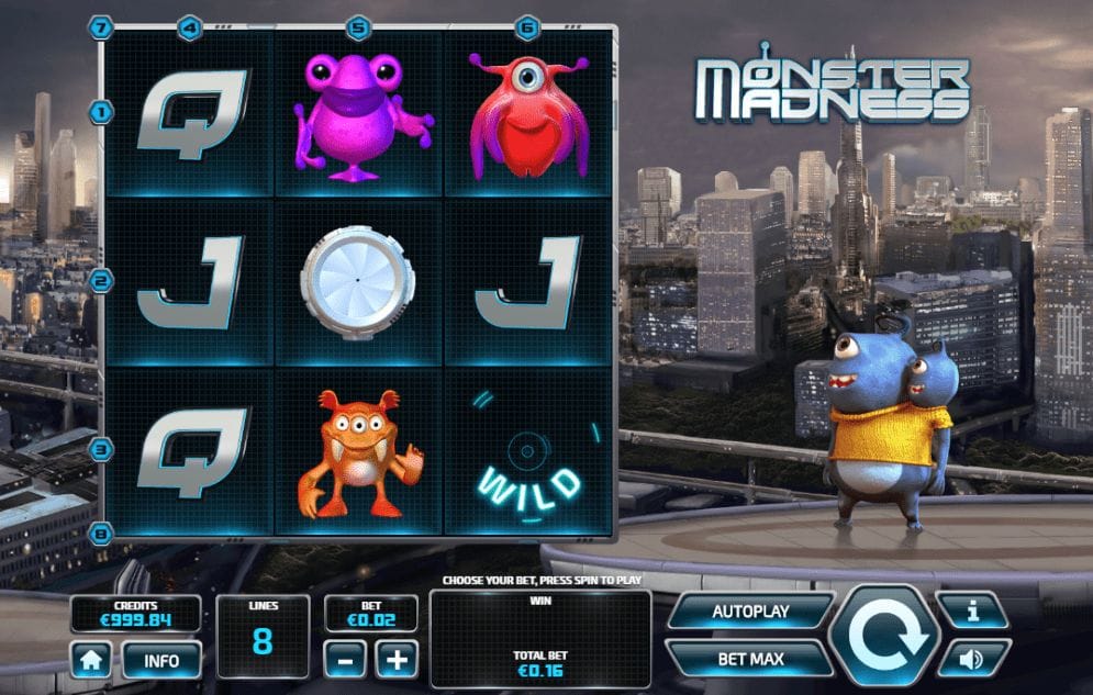 Monster Madness online Automatenspiel
