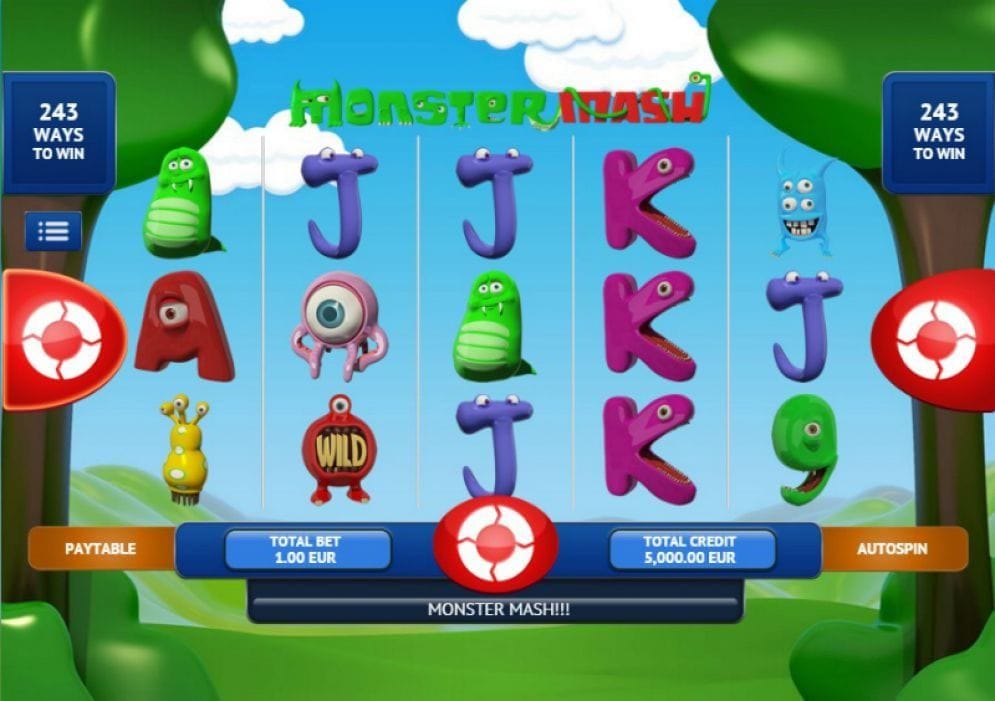 Monster Mash online Slotmaschine