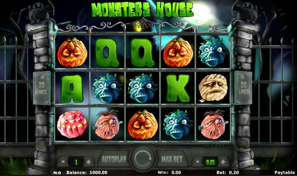 Monsters House online Videoslot