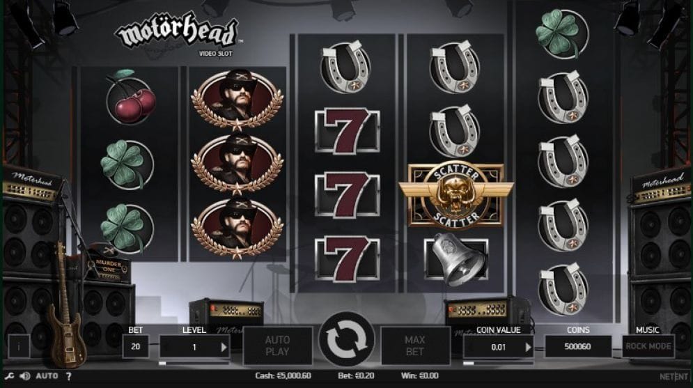 Motorhead online Video Slot
