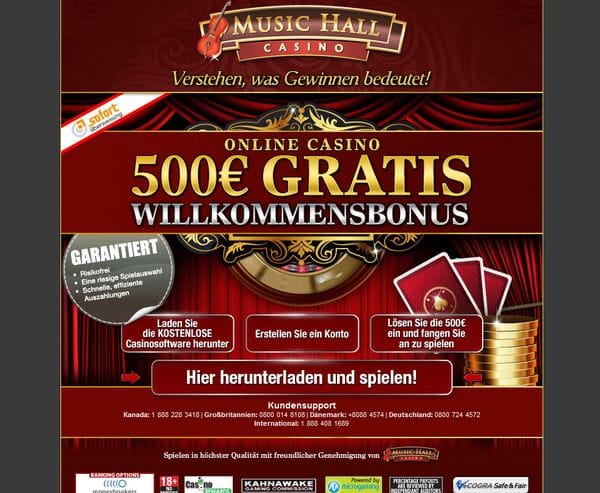 Music Hall Casino im Test