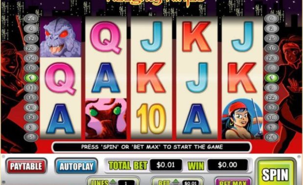 Naughty Ninjas Geldspielautomat ohne Anmeldung