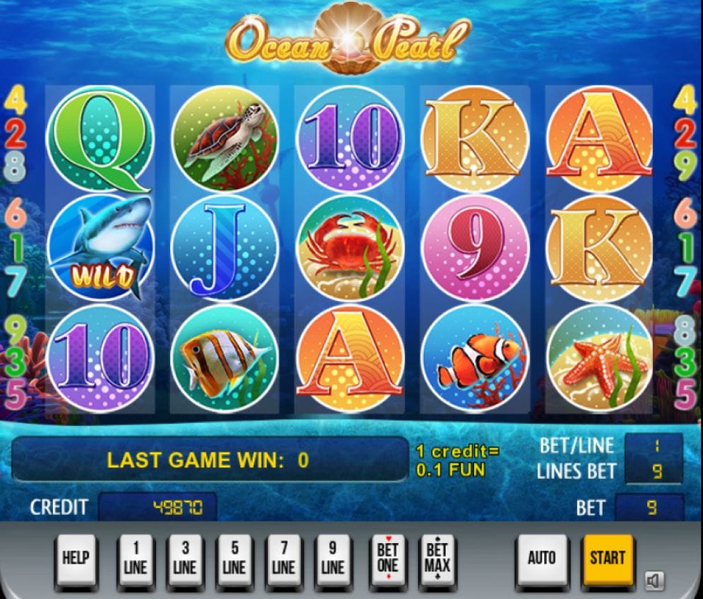 Ocean Pearl online Spielautomat