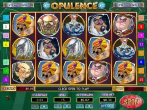 Opulence Geldspielautomat freispiel