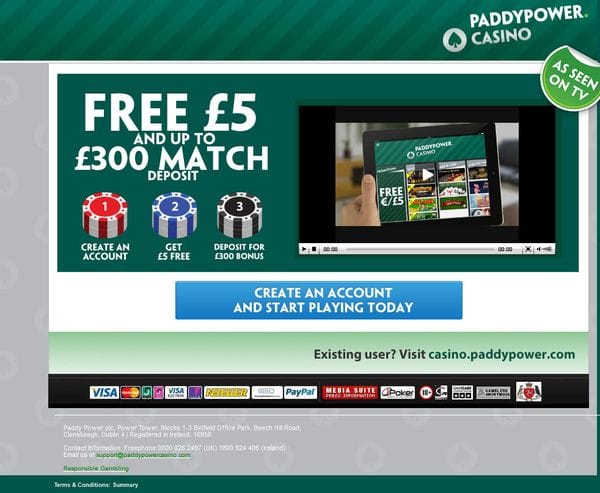 Paddy Power Casino im Test