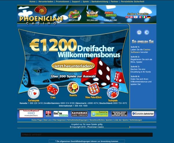 Phoenician Casino im Test