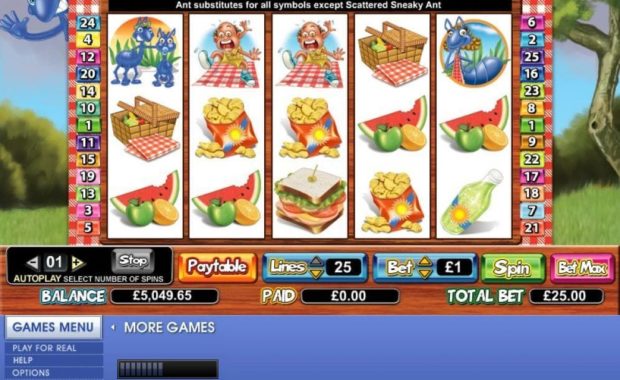 Picnic Panic Spielautomat ohne Anmeldung