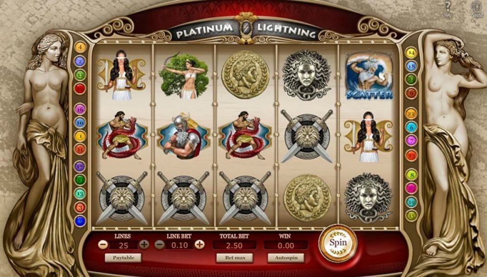 Platinum Lightning Casinospiel