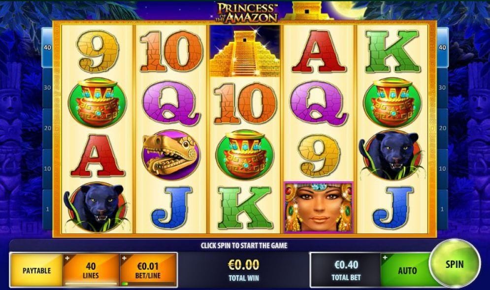 Princess of the Amazon online Casinospiel