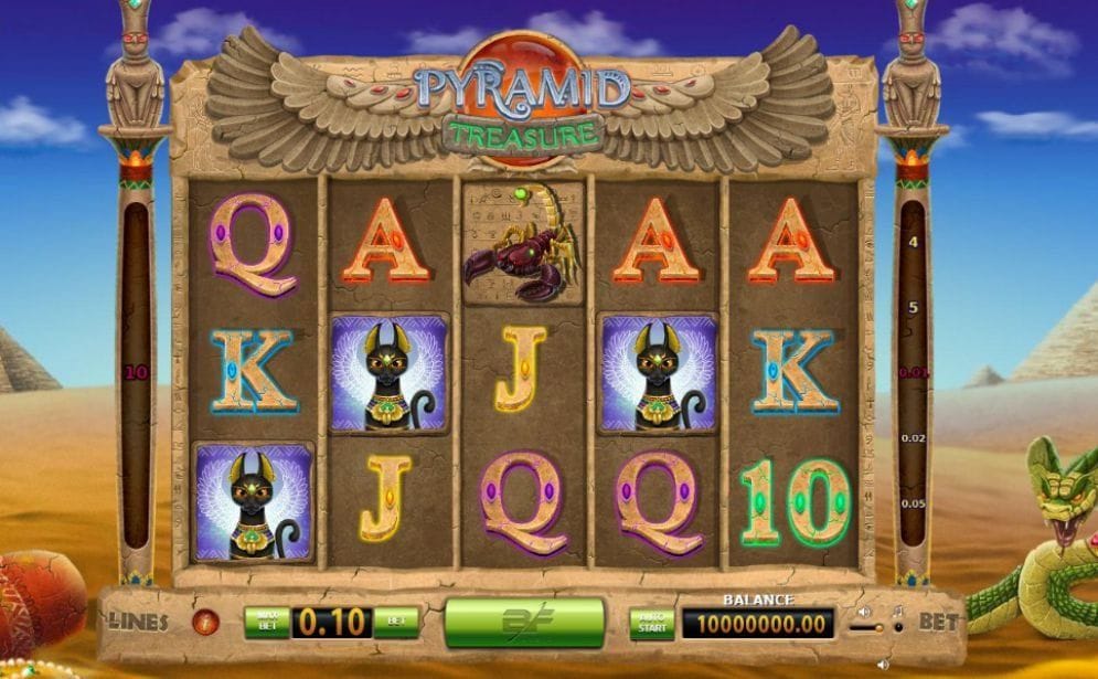 Pyramid Treasure online Slotmaschine