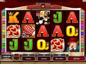 Queen of Hearts Slotmaschine freispiel