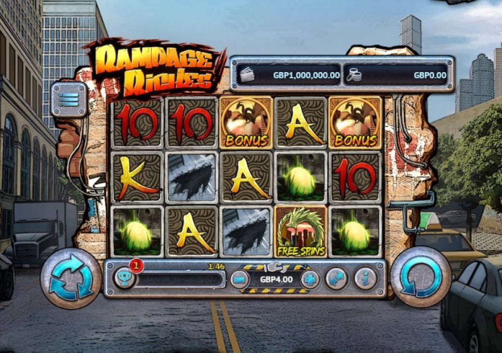 Rampage Riches Automatenspiel