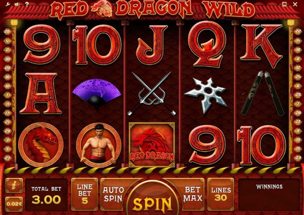 Red Dragon Wild online Spielautomat
