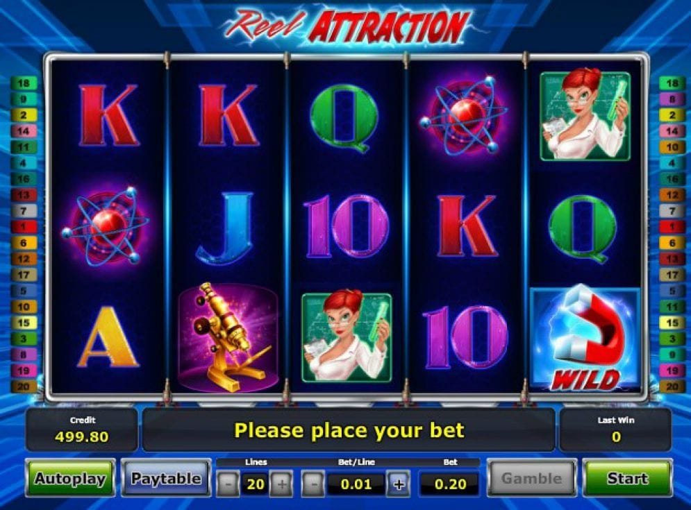 Reel Attraction Videoslot