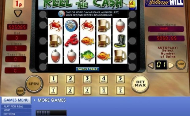 Reel in the Cash Casinospiel online spielen