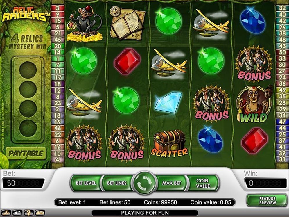 Relic Raiders Relic Raiders online Geldspielautomat