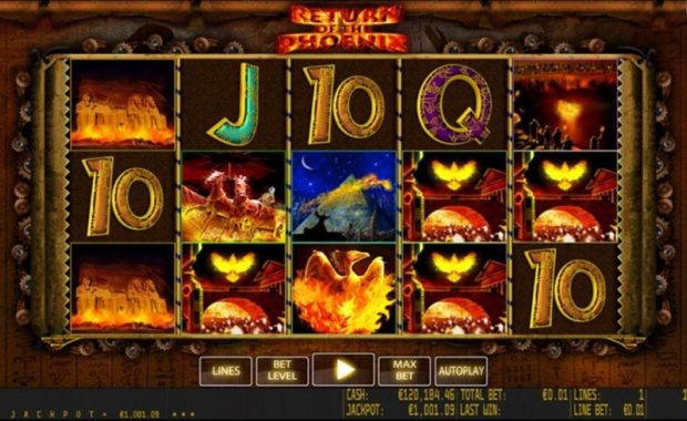 Return Of The Phoeinx Geldspielautomat kostenlos