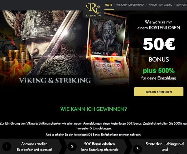Rich Casino im Test