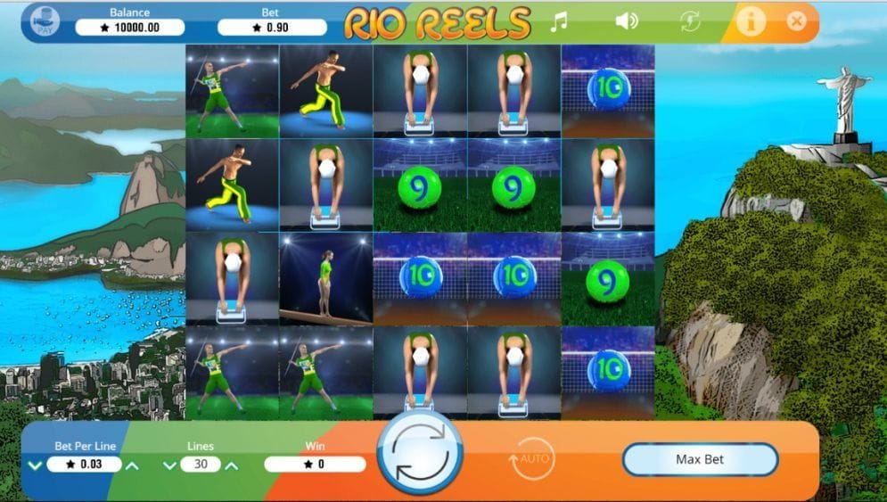 Rio Reels online Video Slot
