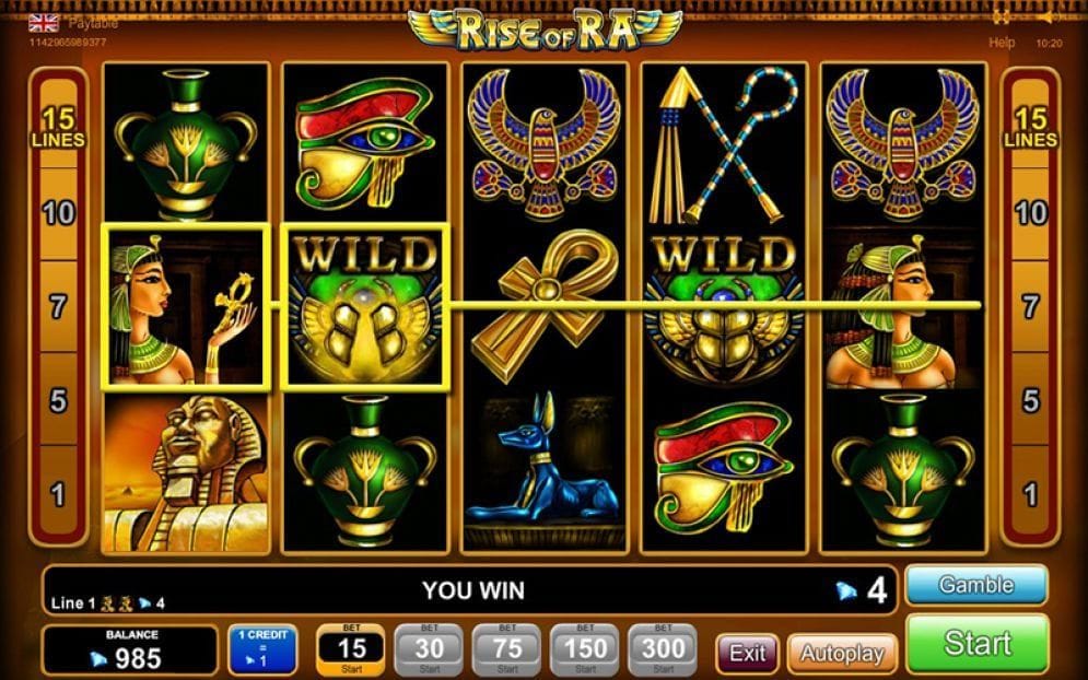 Rise Of Ra Spielautomat