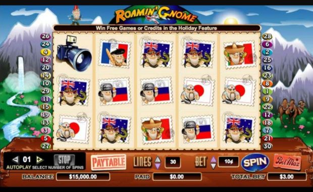 Roamin' Gnome Spielautomat online spielen