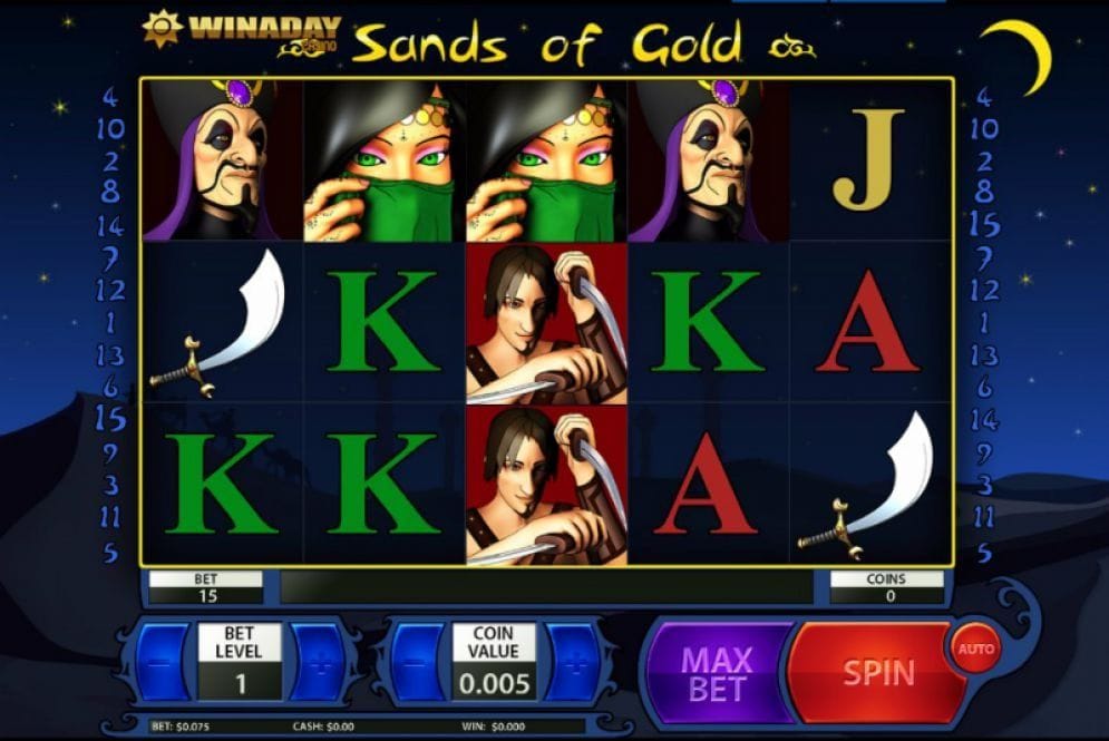 Sands of Gold Sands of Gold online Casino Spiel