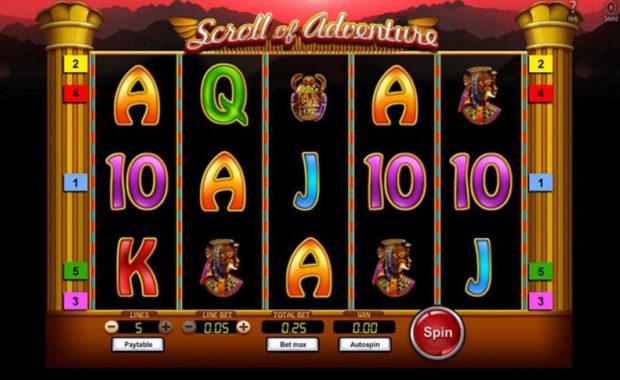 Scroll Of Adventure Geldspielautomat online spielen