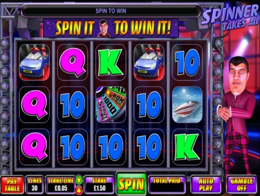 Spinner Takes All Videoslot