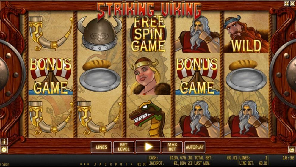 Striking Viking online Video Slot
