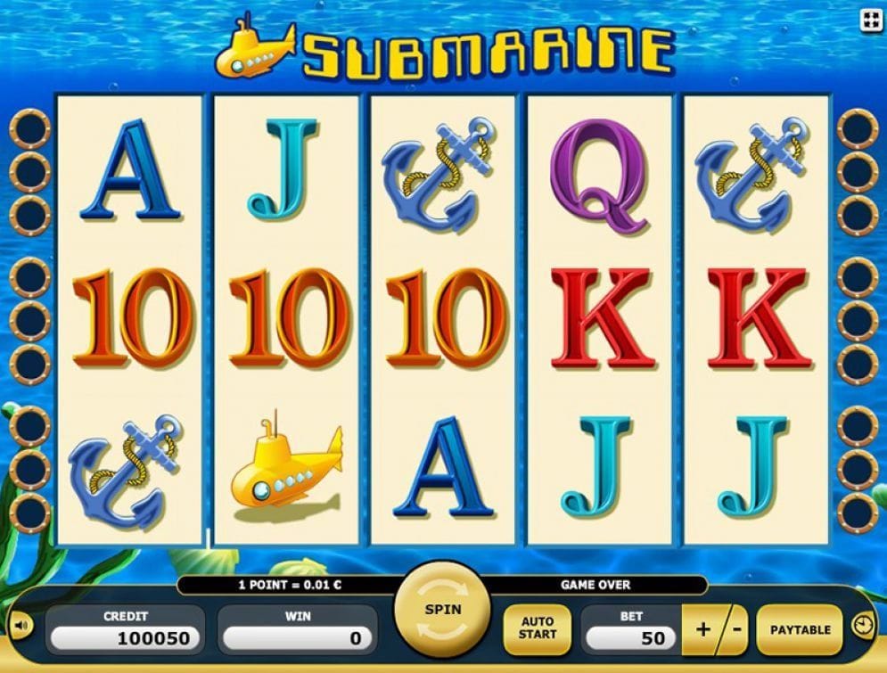 Submarine Submarine online Casinospiel