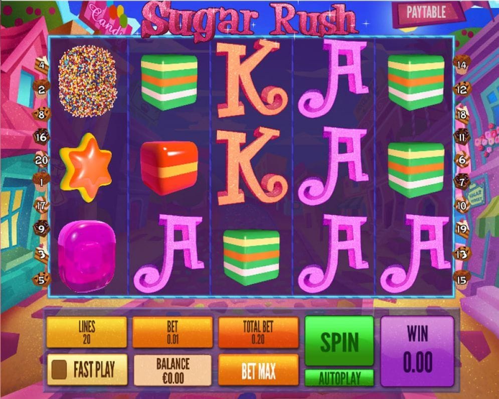 Sugar Rush Video Slot