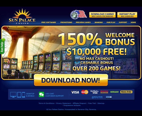 Sun Palace Casino im Test