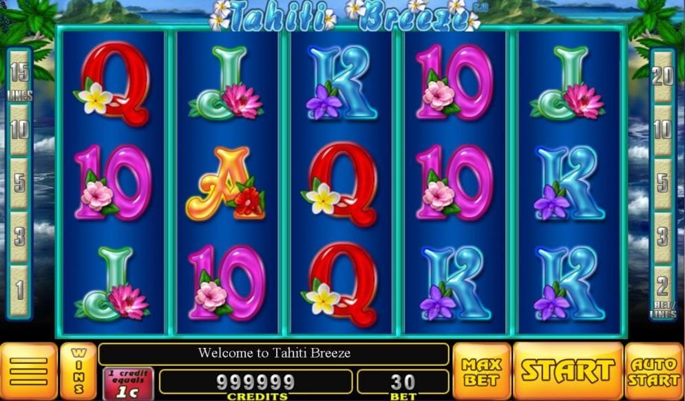 Tahiti Breeze online Automatenspiel