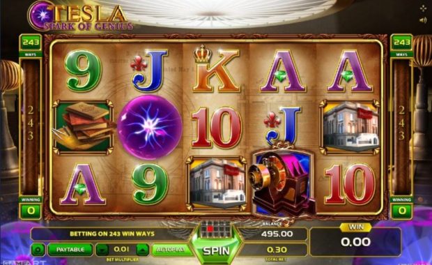 Tesla: Spark Of Genius Spielautomat ohne Anmeldung