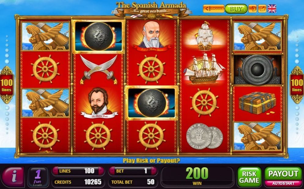 The Spanish Armada online Automatenspiel