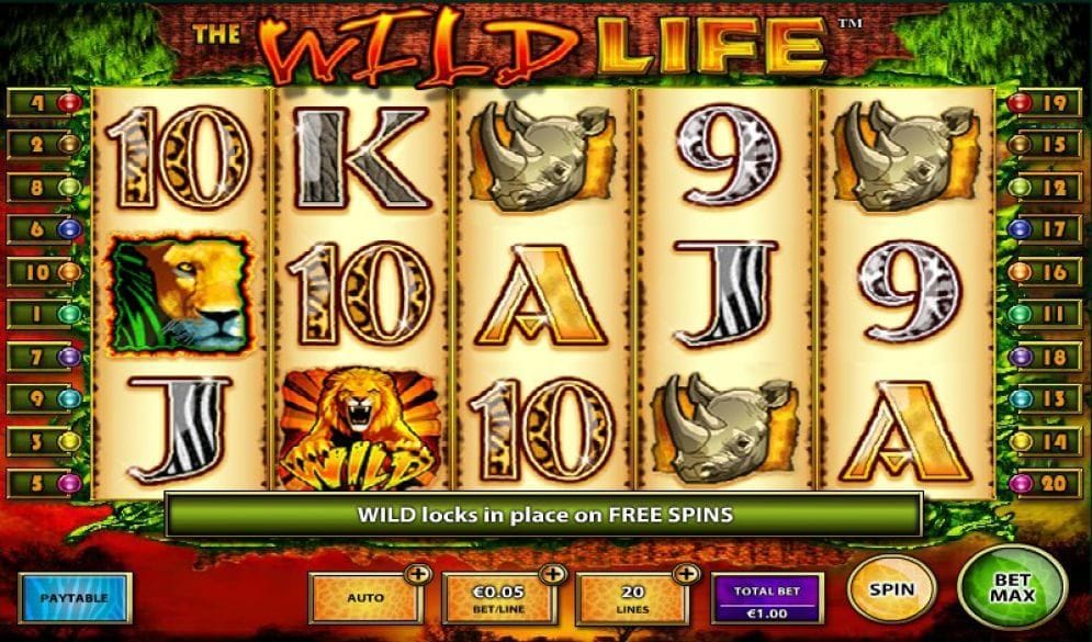The Wild Life Spielautomat