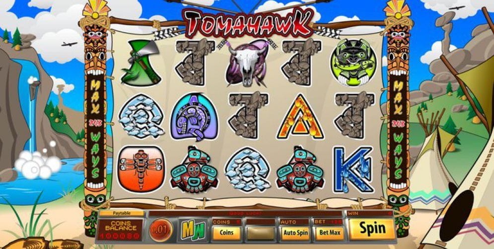 Tomahawk Tomahawk online Geldspielautomat