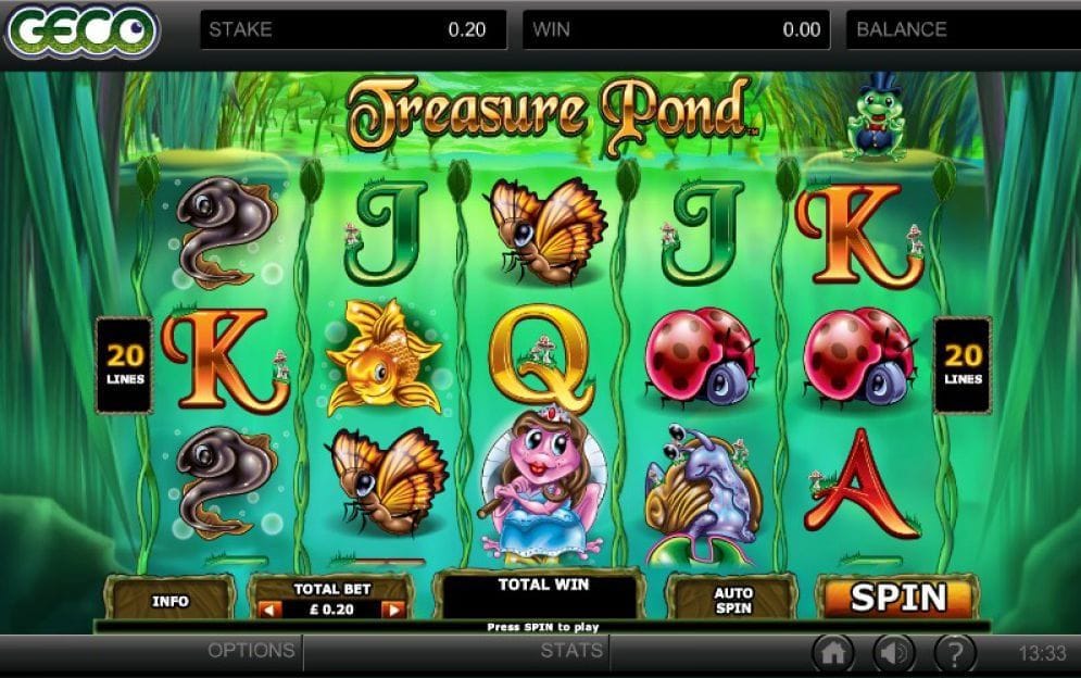 Treasure Pond Video Slot