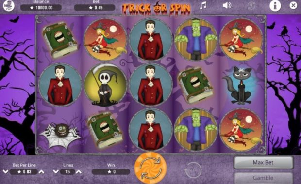 Trick or Spin Spielautomat online spielen