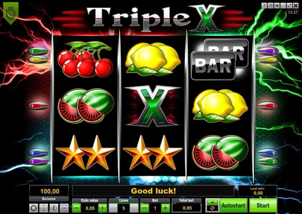 Triple X Triple X online Spielautomat